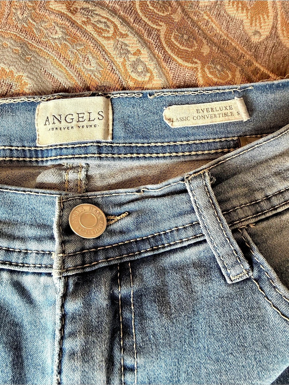 Angels Forever Young Everluxe Classic Convertible Jeans - Picture 3 of 4